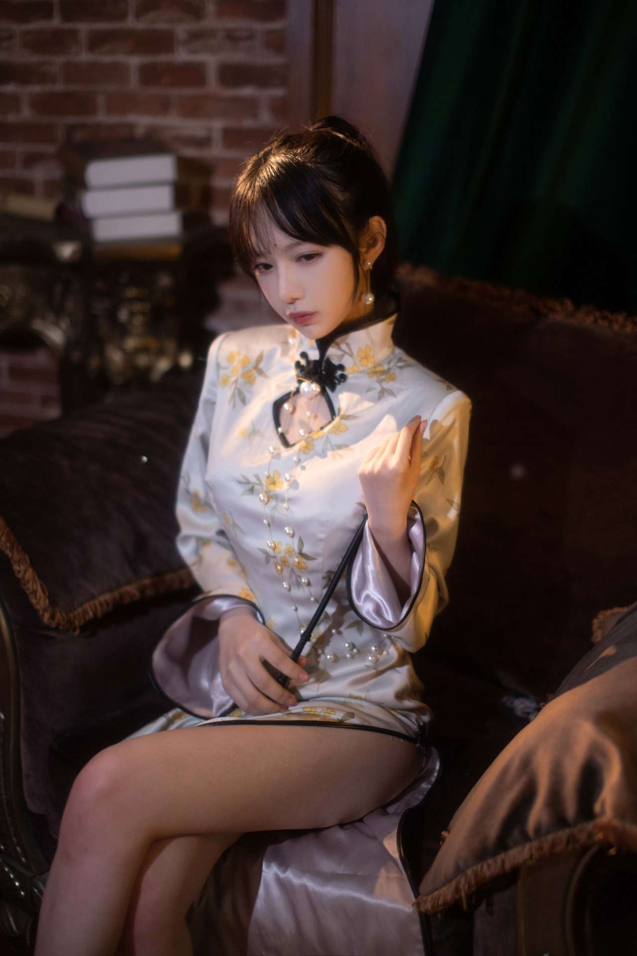 Shika小鹿鹿中秋旗袍